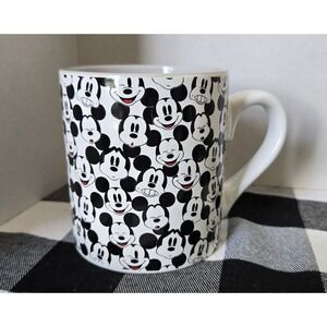 Disney Mug Featuring Mickey Mouse with Many Faces Coffee Tea Hot Chocolate Fan